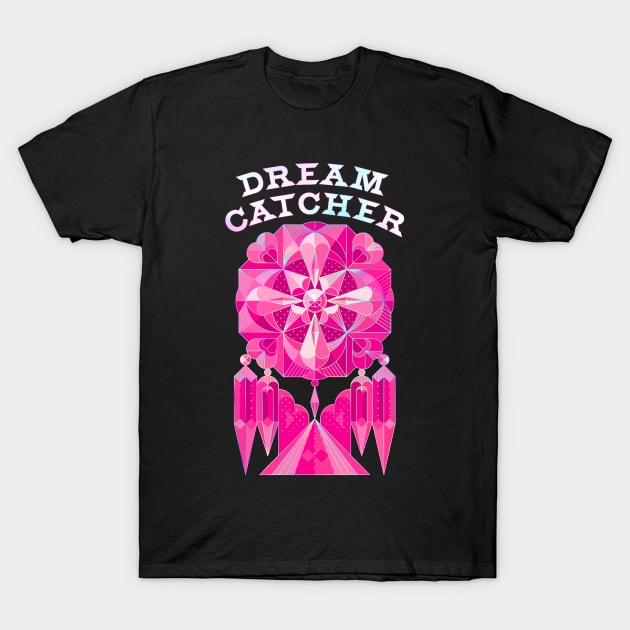 Dreamcatcher Alone In The City T-Shirt by hallyupunch